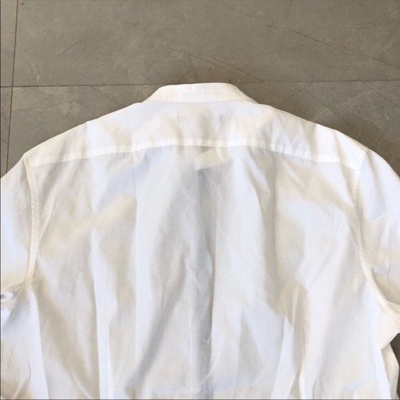 JOHN VARVATOS Black White Button Down Shirt Sz L - Picture 4 of 14